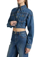 Yukon Denim Crop Jacket