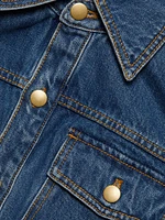 Yukon Denim Crop Jacket