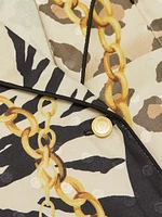 Valentina Animal-Chain-Print Top