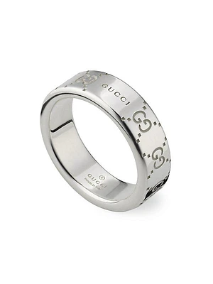 Gucci Signature Sterling Silver Ring