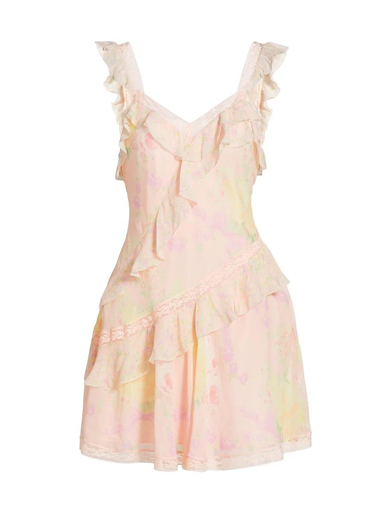 Serima Ruffled Minidress