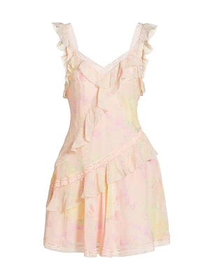 Serima Ruffled Minidress