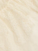 Vienne Lace Chiffon Off-The-Shoulder Top