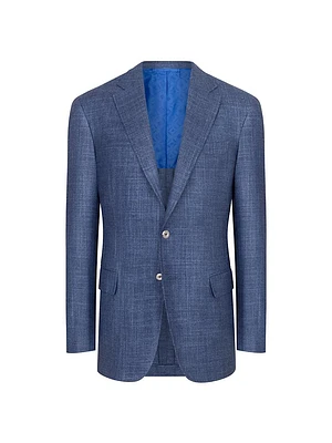Woven Jacket with 2 Buttons