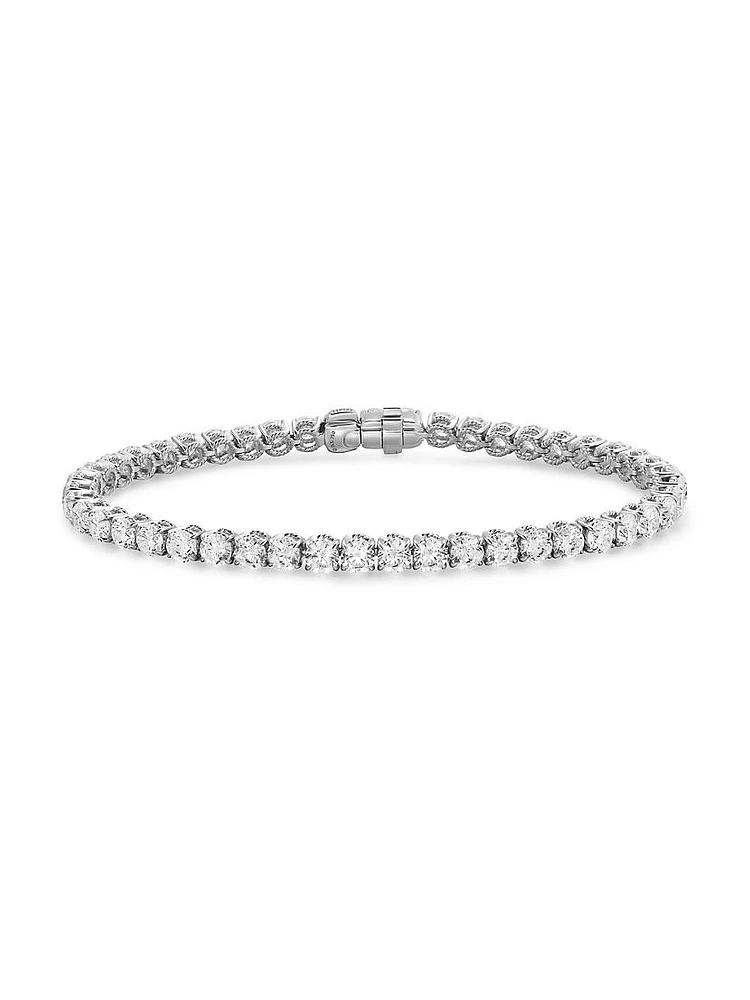 Tennis Bracelet 18K White Gold