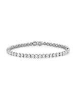 Tennis Bracelet 18K White Gold