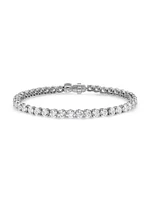Tennis Bracelet 18K White Gold