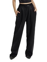 Pre-Styled Bike Short Sweatpants