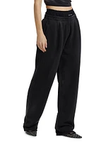 Pre-Styled Bike Short Sweatpants