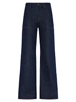 Lotta Mid-Rise Wide-Leg Jeans
