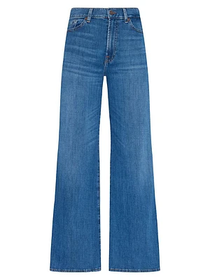 Lotta Cropped Wide-Leg Jeans