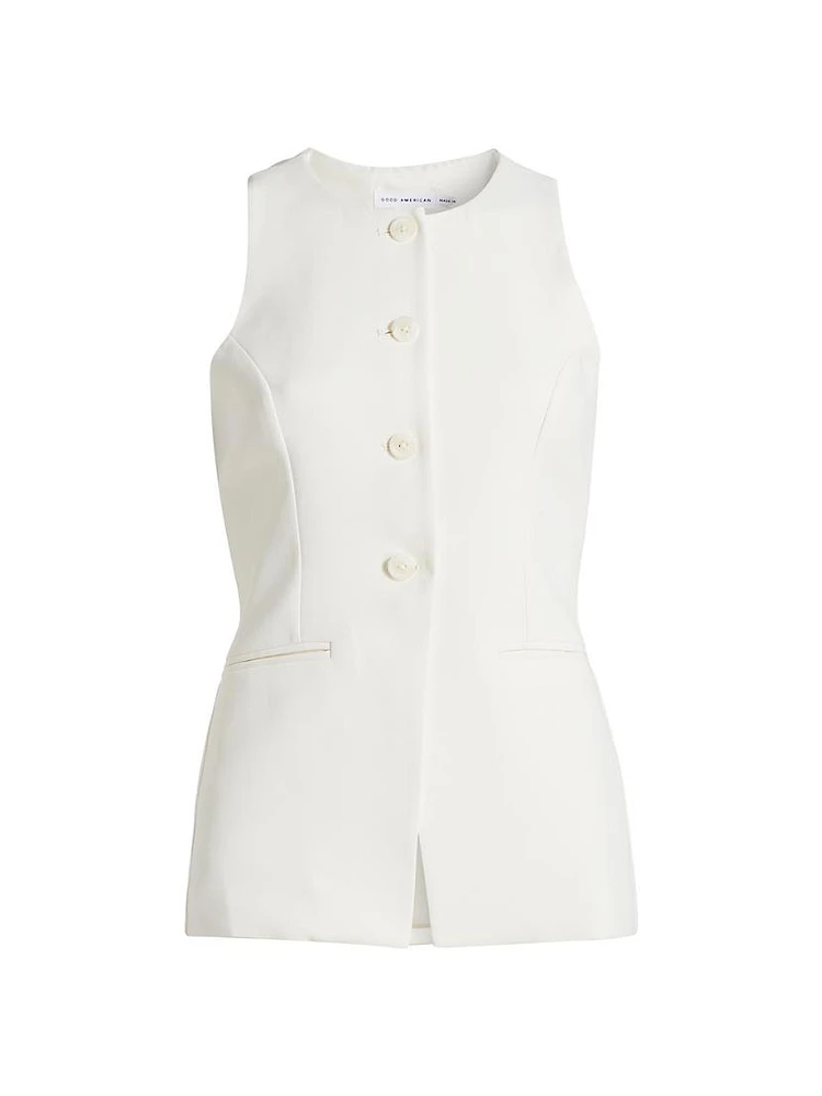 Boss Luxe Suiting Sculpted Vest