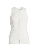 Boss Luxe Suiting Sculpted Vest