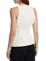 Boss Luxe Suiting Sculpted Vest