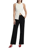 Boss Luxe Suiting Sculpted Vest