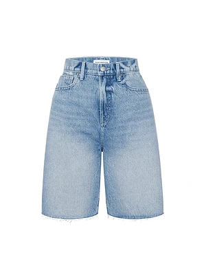 Good Standard Denim Relaxed Bermuda Shorts
