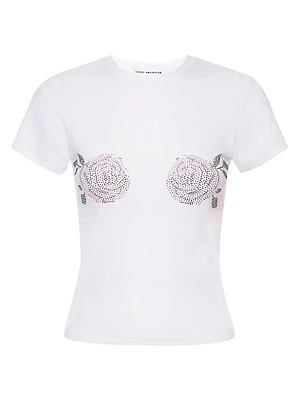 Super Stretch Rhinestone Baby Tee