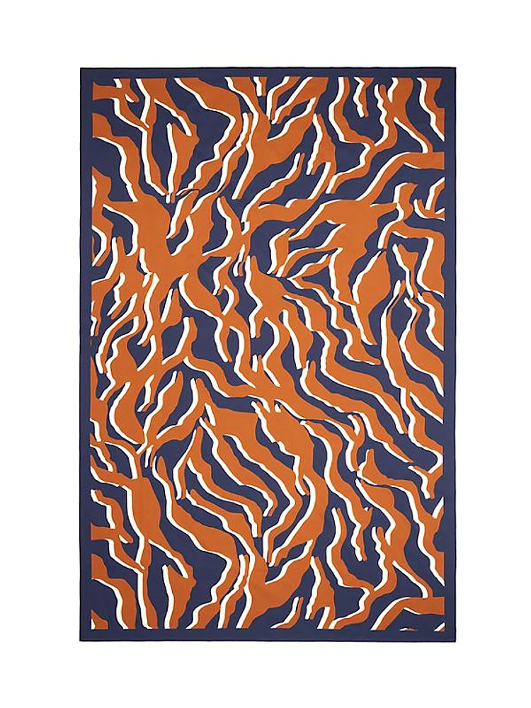 Ile Printed Silk-Cotton Sarong