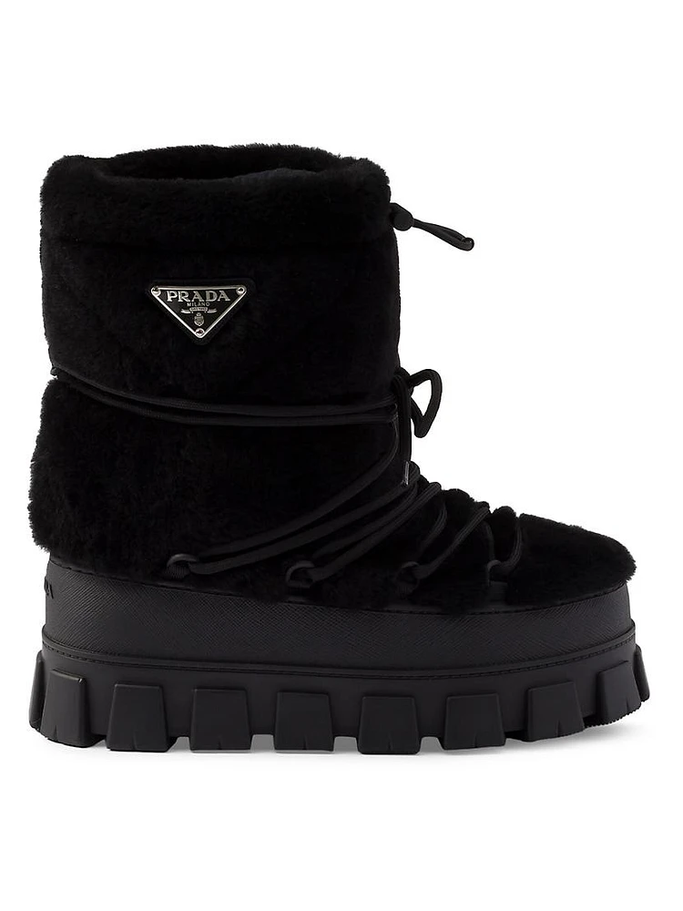 Shearling Après Ski Booties