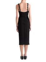 Interlock Crepe Dress