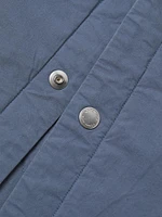 Garment-Dye Padded Shirt Jacket