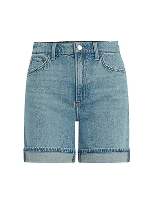 The Joey Denim Cuffed Shorts