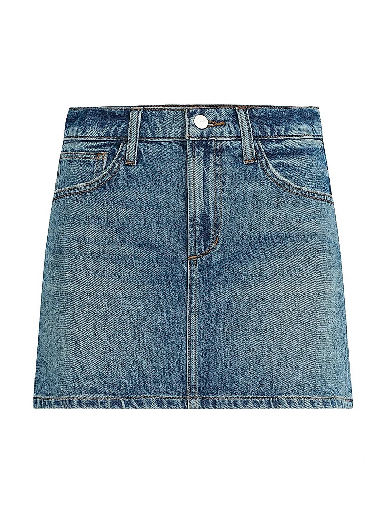 The Tessa Denim Miniskirt
