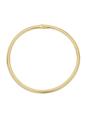 18K Yellow Gold Medium Collar Necklace