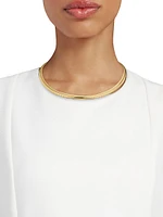 18K Yellow Gold Medium Collar Necklace