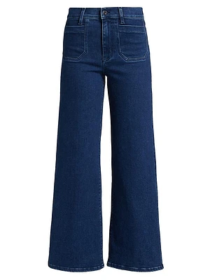 Le Slim Palazzo Jeans