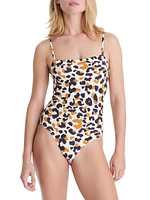 Néréides Printed One-Piece Swimsuit