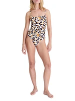 Néréides Printed One-Piece Swimsuit