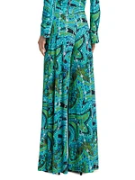 Skyla Relaxed Printed Pants