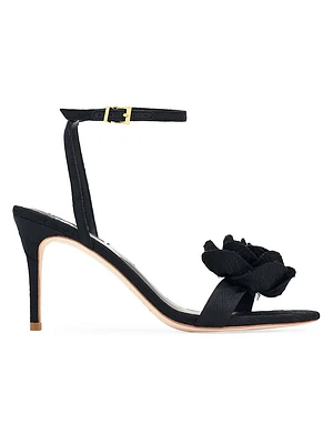 Chelsea 85MM Rose Cloque Sandals