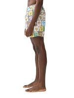 Postcards From Portugal Postport Mid-Length Board Shorts