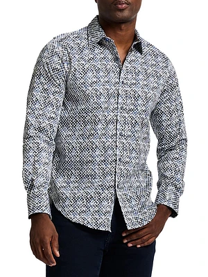 Mission Paisley Stretch-Cotton Shirt