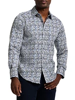 Mission Paisley Stretch-Cotton Shirt