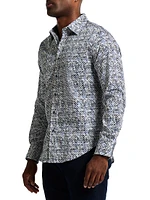 Mission Paisley Stretch-Cotton Shirt