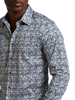 Mission Paisley Stretch-Cotton Shirt