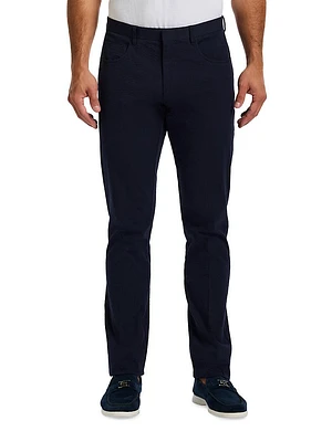 Rayburn Stretch-Cotton Slim Pants
