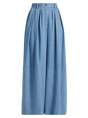 Just A Pinch Stona Denim Flared Pants