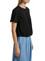 Just A Pinch Victoria Blouson Blouse