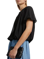 Just A Pinch Victoria Blouson Blouse