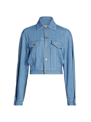 Just A Pinch Cliff Denim Jacket