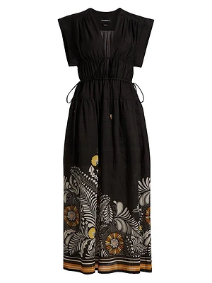Oria Printed Woven Dress