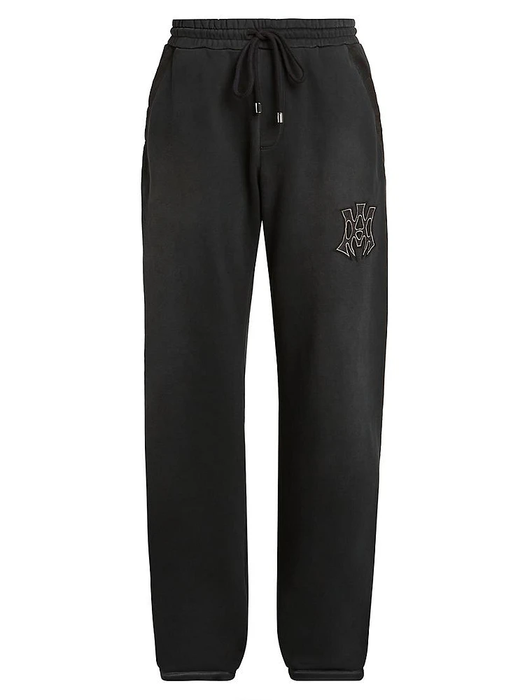Cotton Wide-Leg Sweatpants