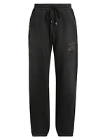Cotton Wide-Leg Sweatpants