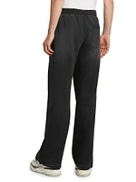 Cotton Wide-Leg Sweatpants