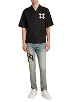 Graphic Logo Bowling Shirt
