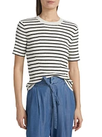 Twain Short-Sleeve Sweater
